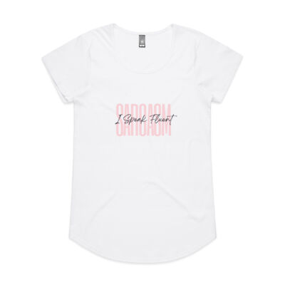 Ladies I Speak Fluent Sarcasm Tee Thumbnail